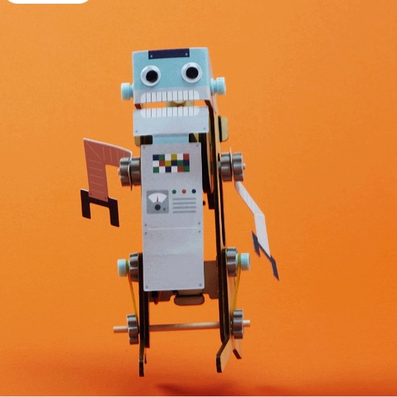 KIWICO "JUMPING ROBOT" kids and adults engineering project - Picture 5 of 10